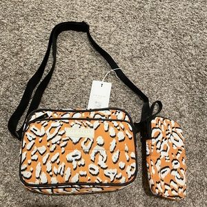 Ted Baker London Leopard Puffer Belt Bag